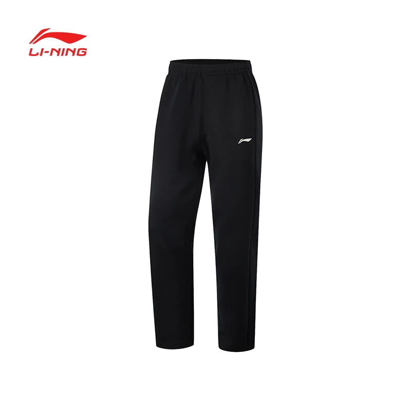 李宁春款束脚宽松情侣运动长裤透气弹力户外裤子AKLV189流光风