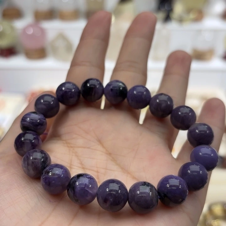 未镶嵌手链水晶紫龙晶