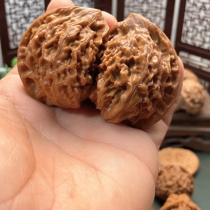 把件文玩核桃半壁