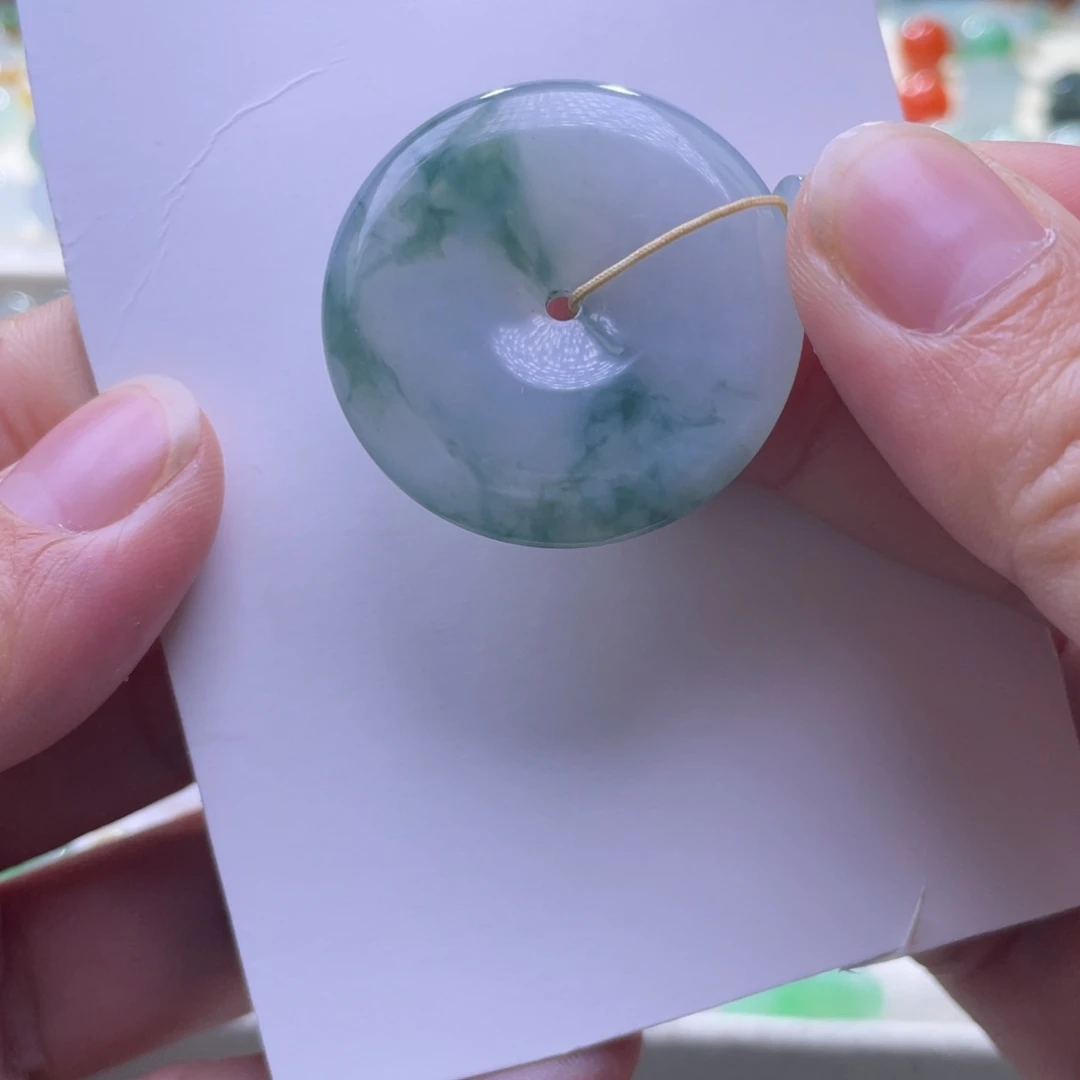 翡翠散珠冰飘花卡33.8/6.4