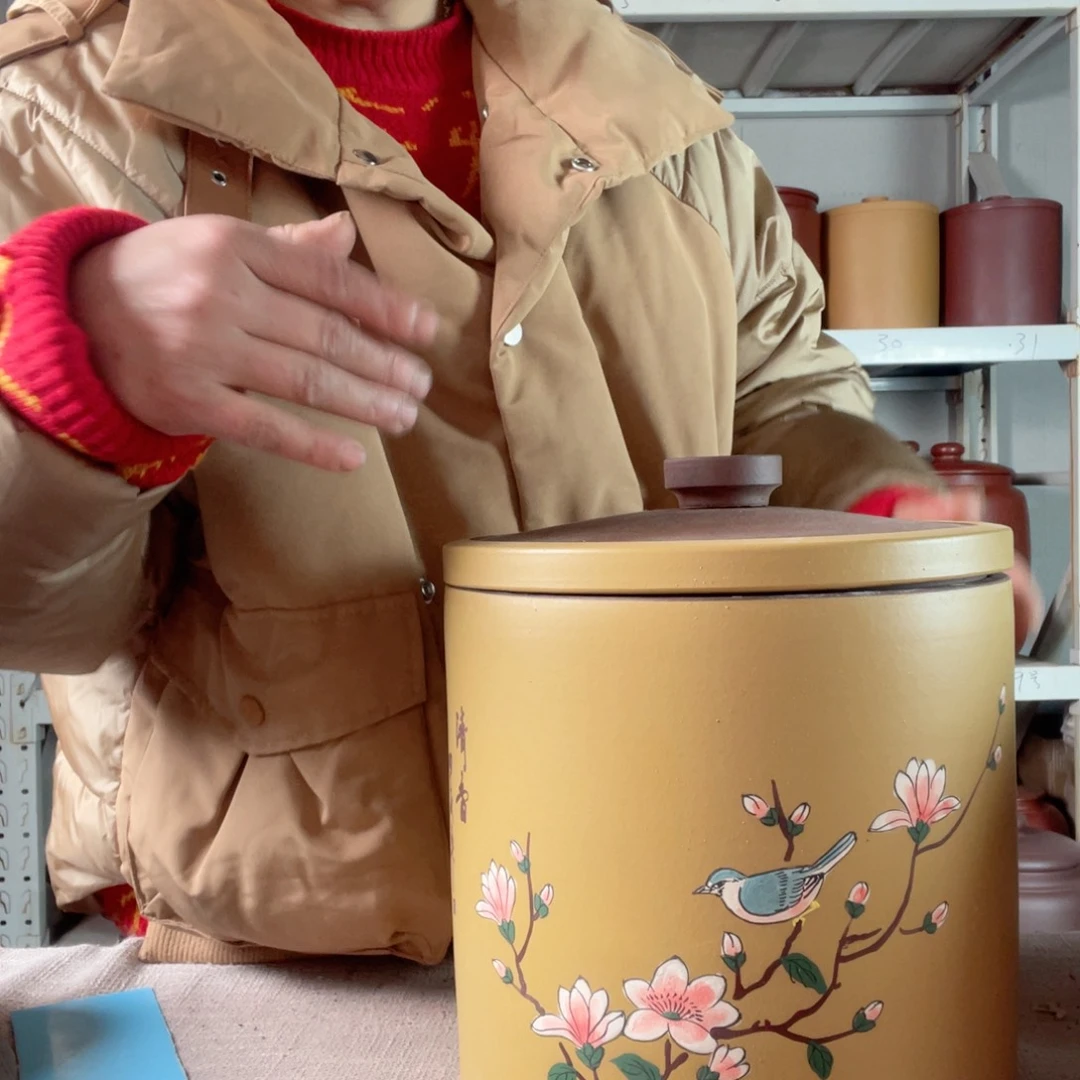 紫砂茶叶罐叶*标今天晚上