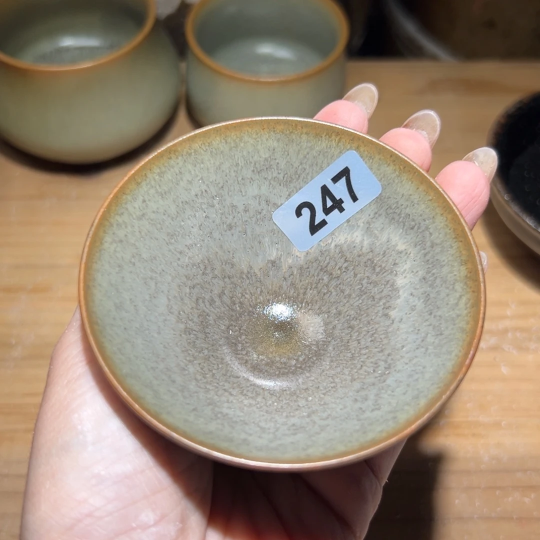 茶盏全手工原矿原釉建盏