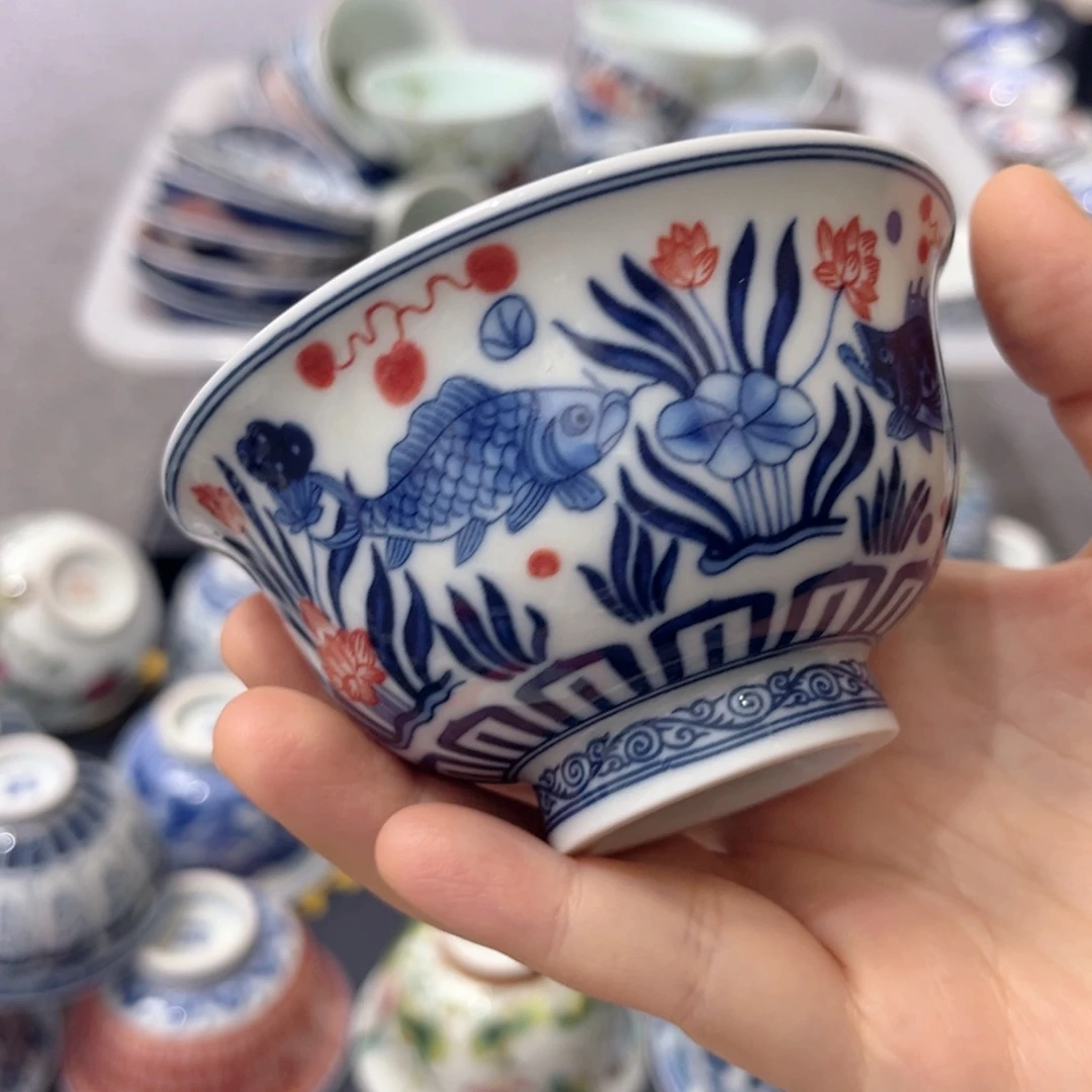 杨***柳陶摆件景德镇陶瓷景德镇