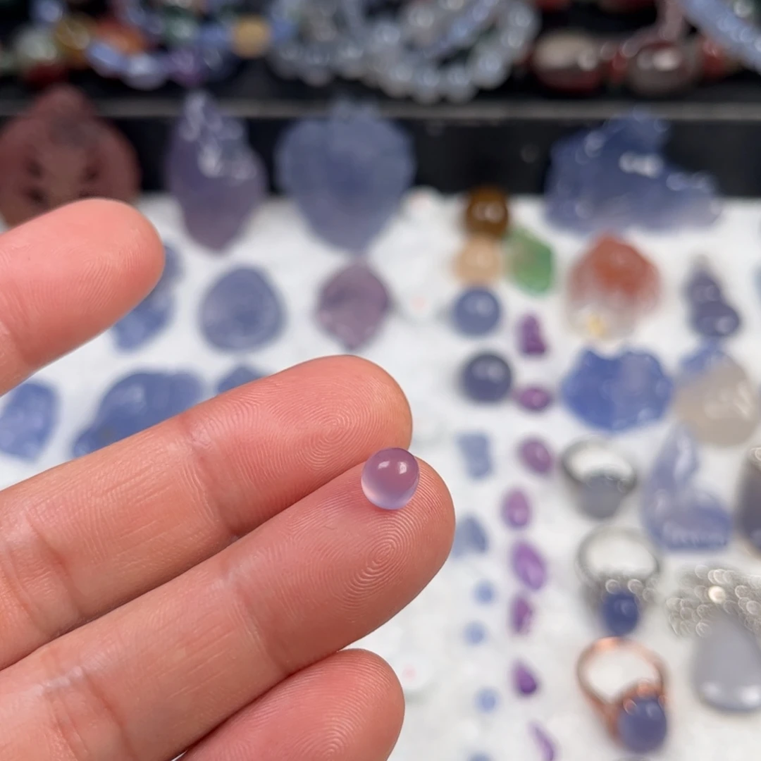 玛瑙/玉髓未镶嵌颈饰蛋面