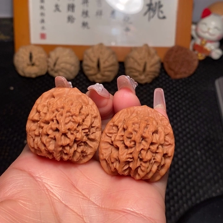文玩核桃把件35秦闷
