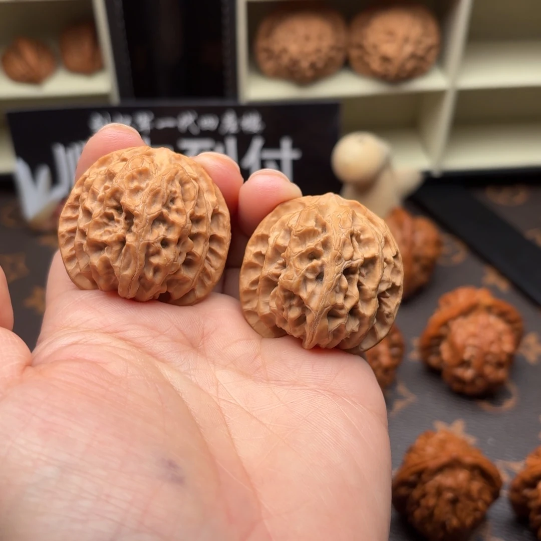 潮***风文玩核桃吊坠苹果园