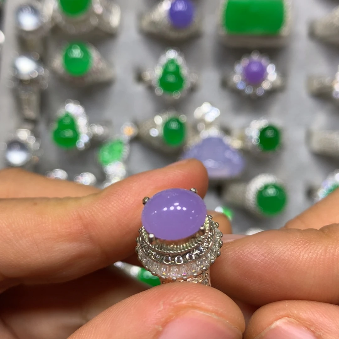 定制翡翠未镶嵌时尚买断不退