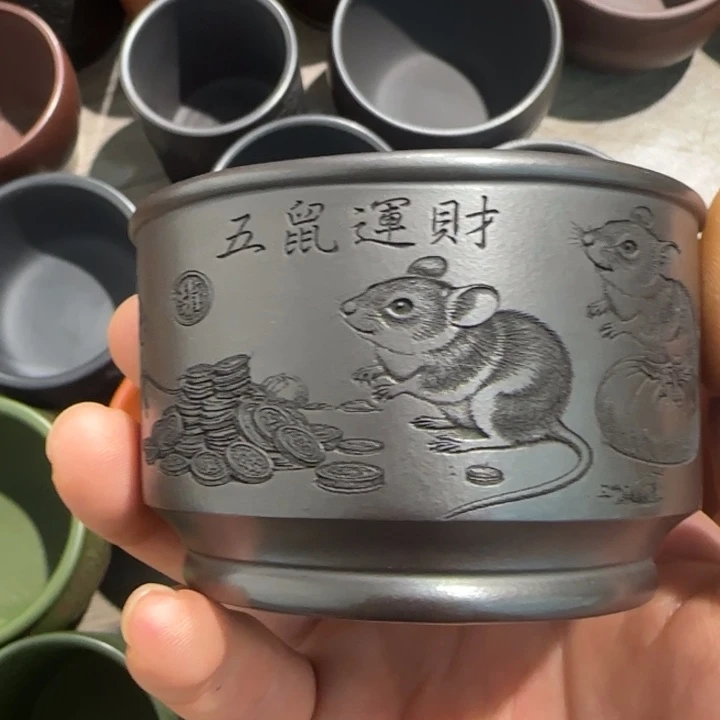 茶杯紫砂全手工制作工艺