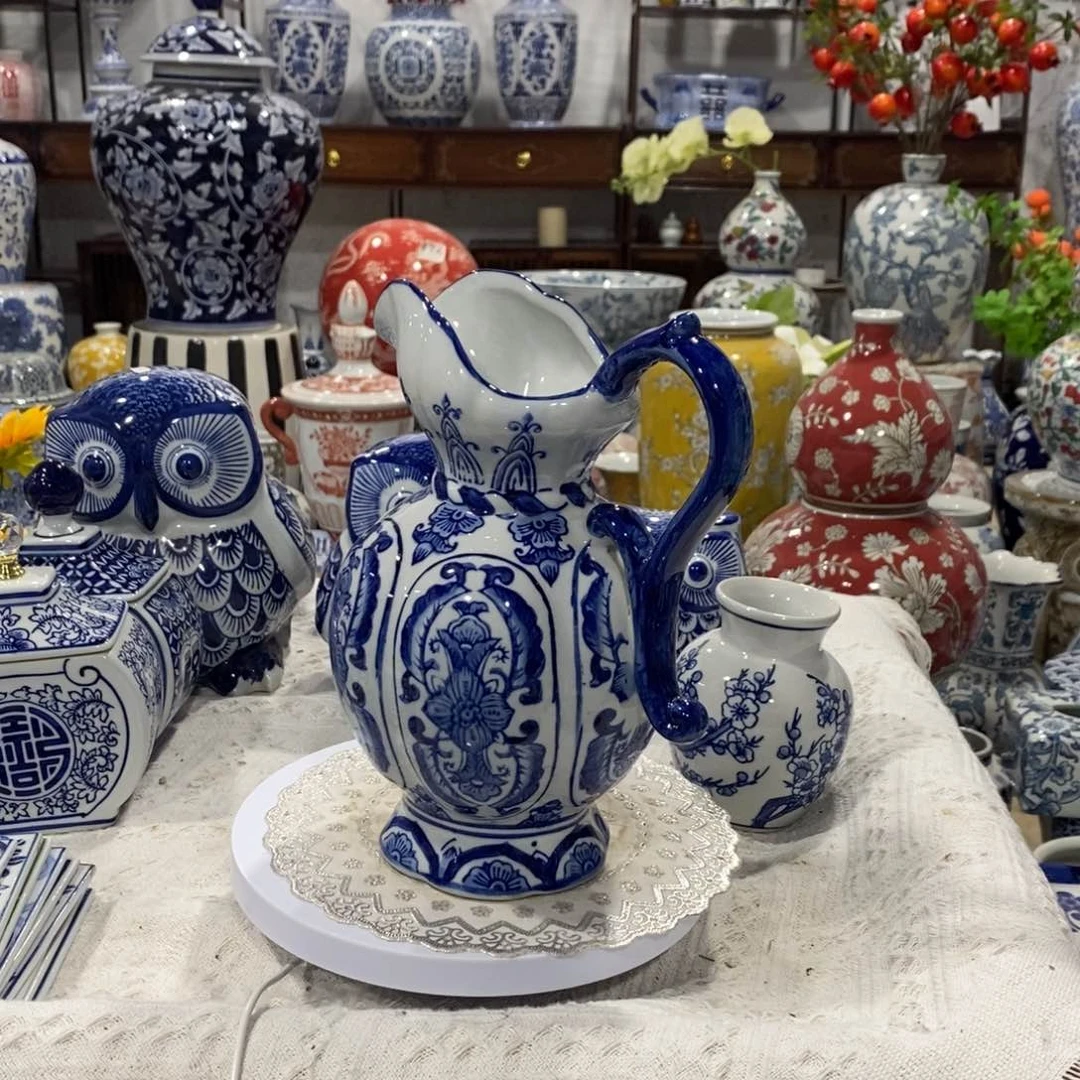 【闪购商品】摆件奶壶花瓶摆件……