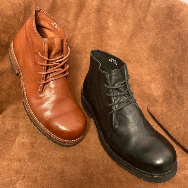 小代精品皮鞋马皮皮鞋