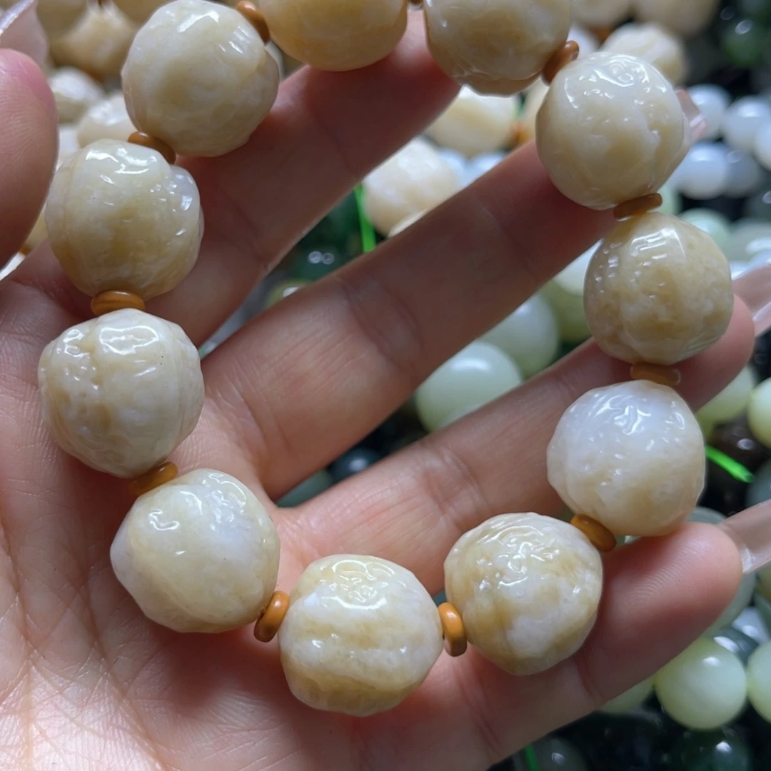 和田玉手链未镶嵌