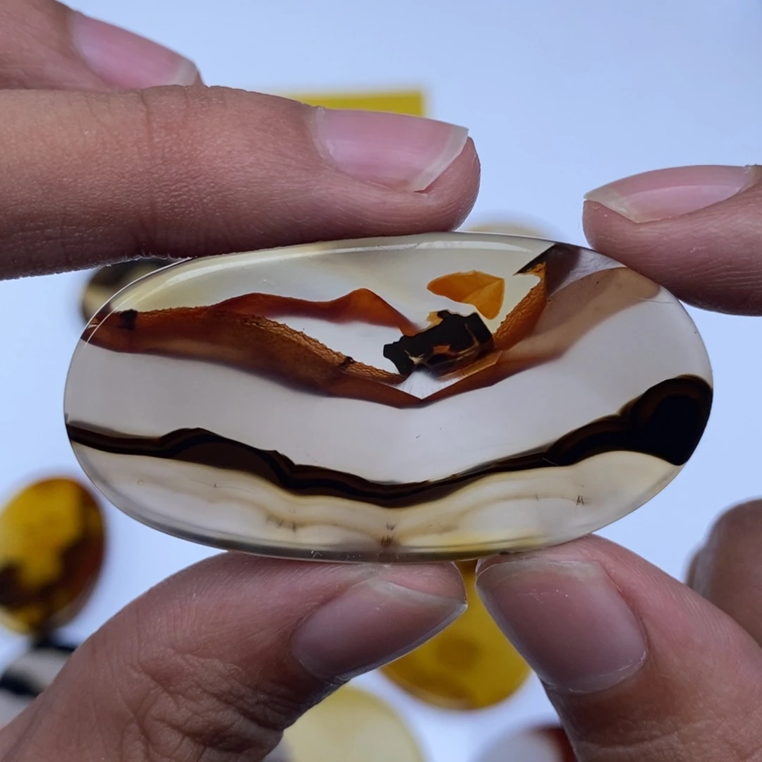 玛瑙/玉髓未镶嵌珠宝半成品