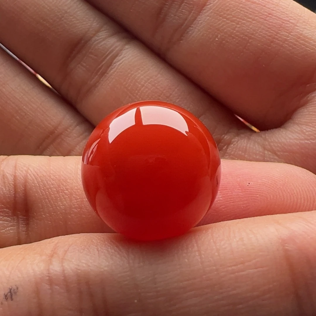 未镶嵌圆珠16.4南红玛瑙