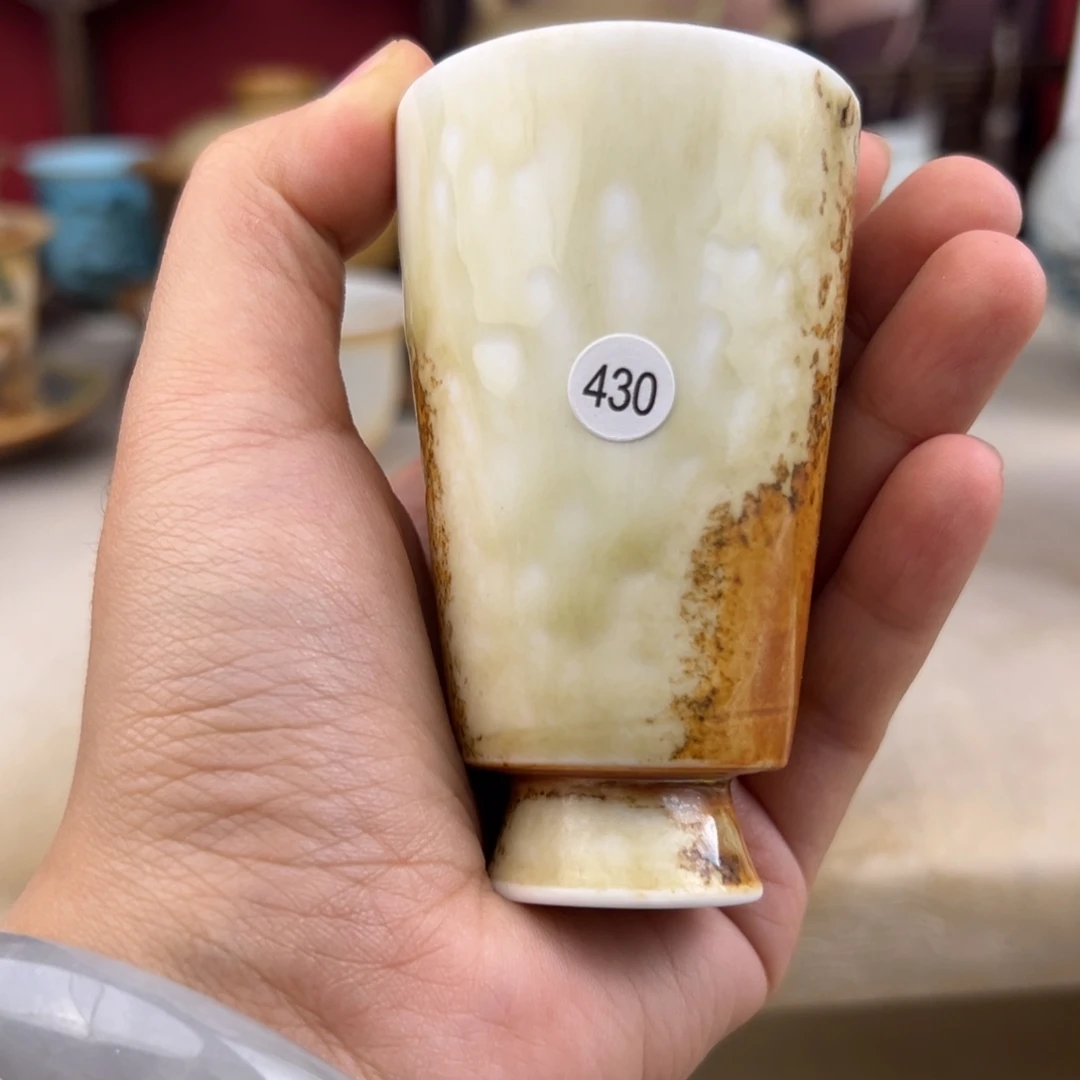 杯纯手工柴烧主人杯