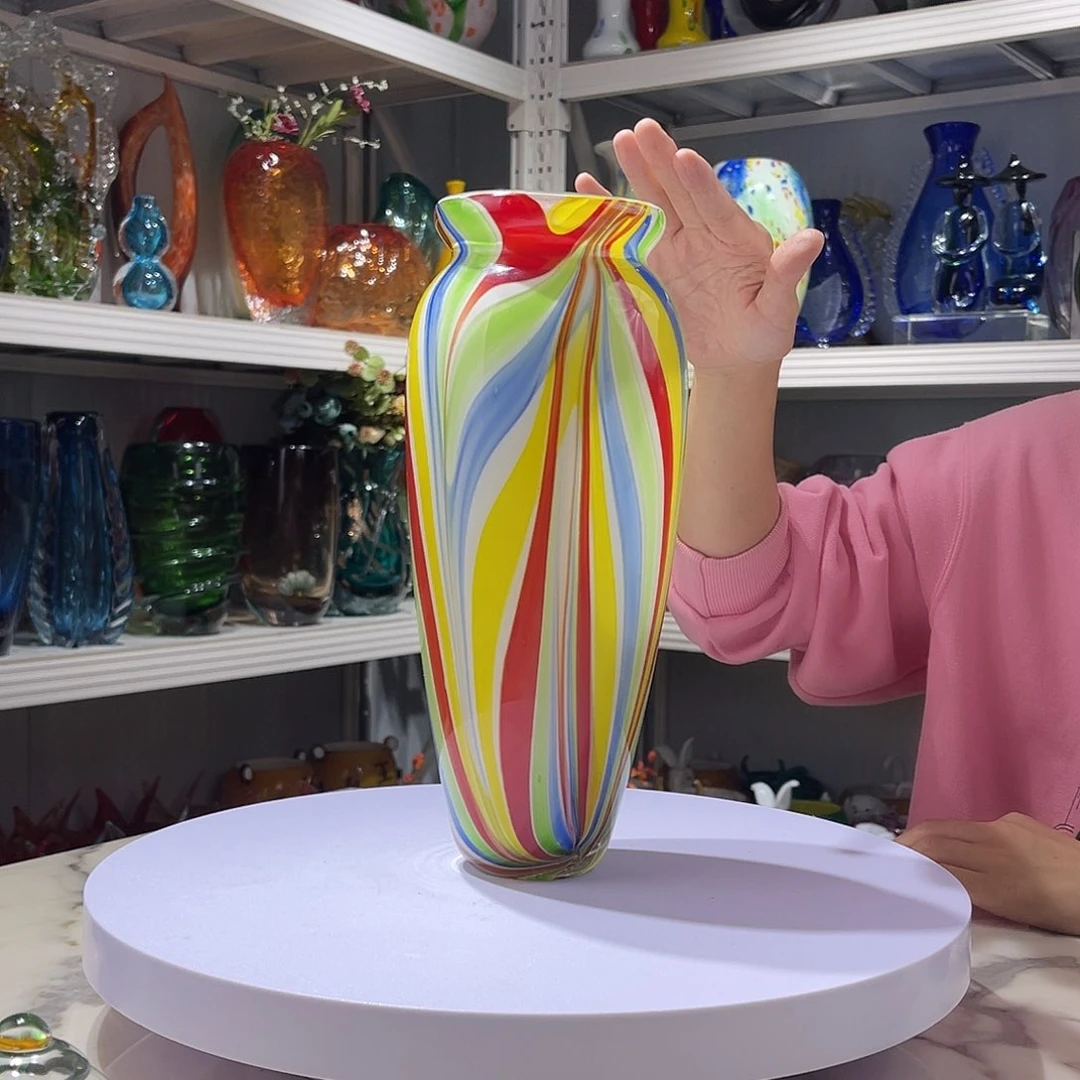 琉璃老琉璃花瓶……