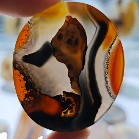 玛瑙/玉髓未镶嵌吊坠(不含链)61号