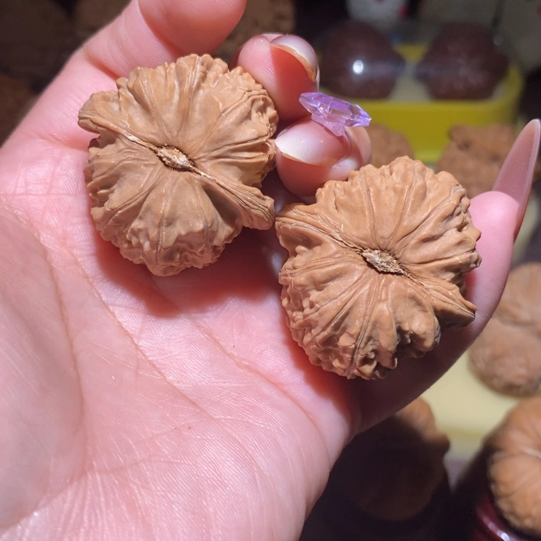 文玩核桃吊坠全品白狮子36.5