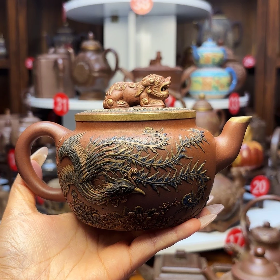 紫砂茶壶宜兴紫砂400