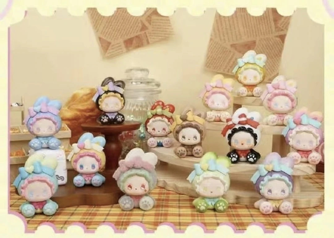 【拆盒】EMMA兔兔收藏家系列第一弹潮玩盲盒手办玩具摆件