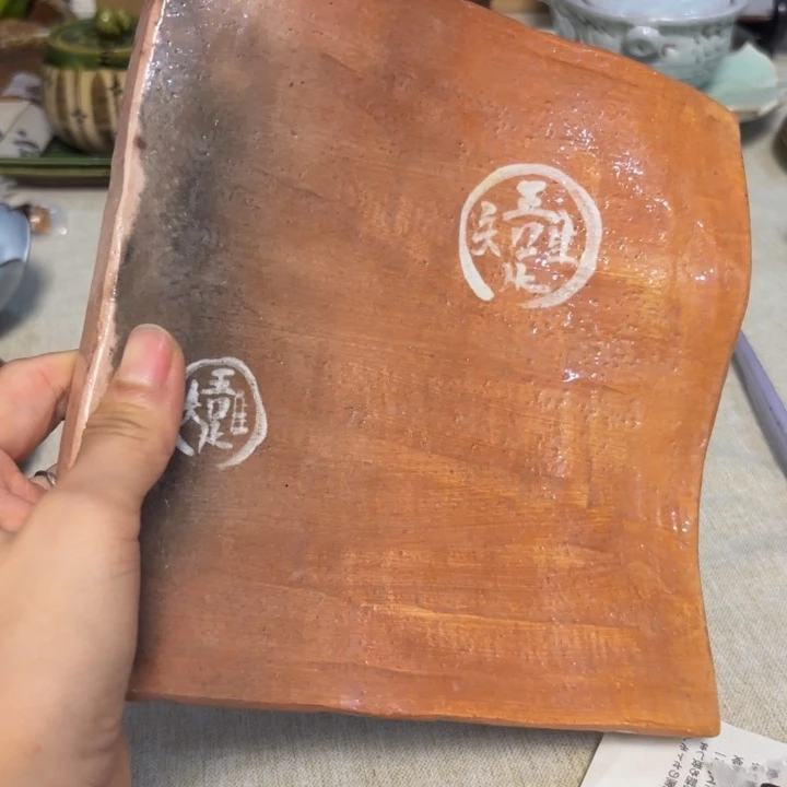 陶泥一个盘子好看的