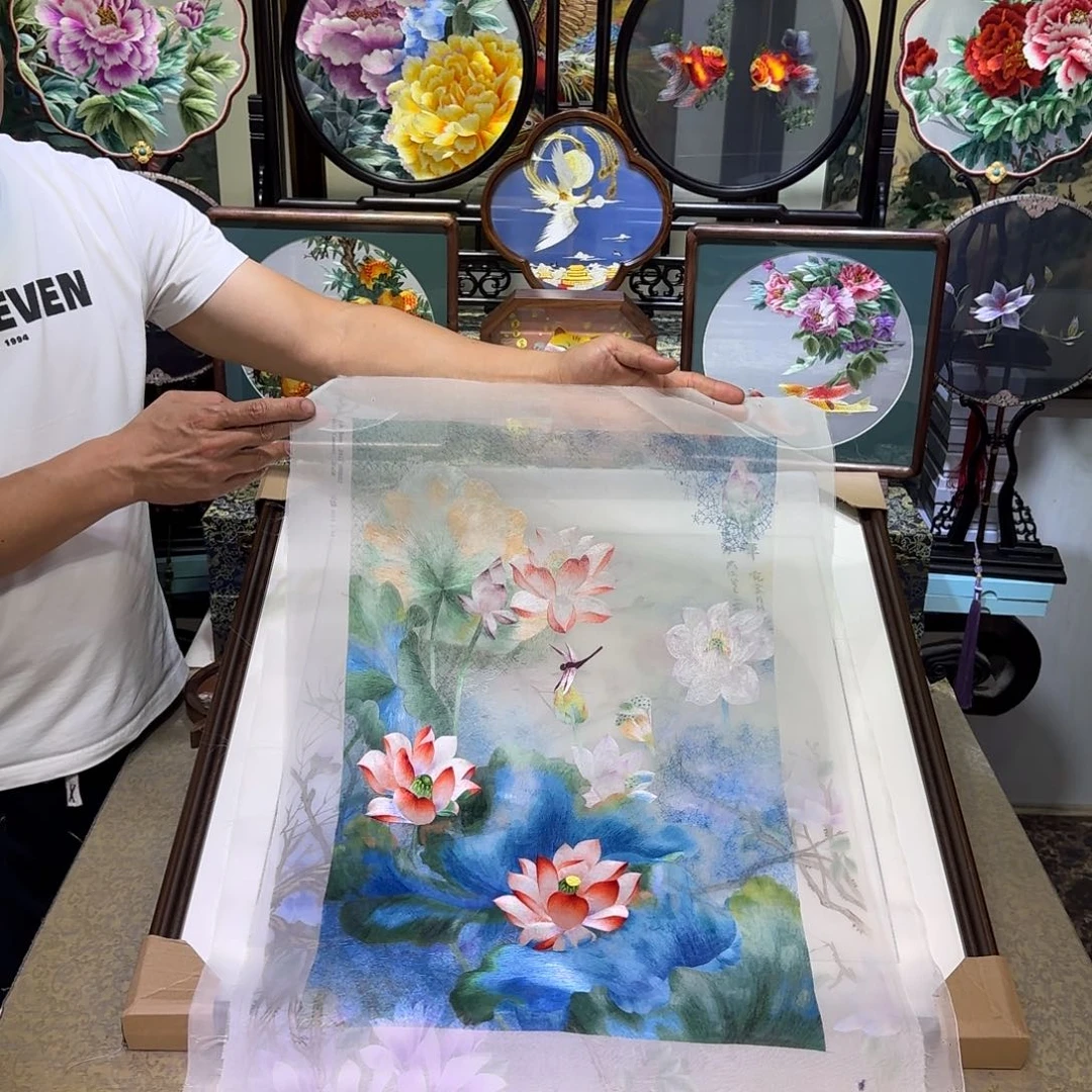 织绣刺绣工艺精湛