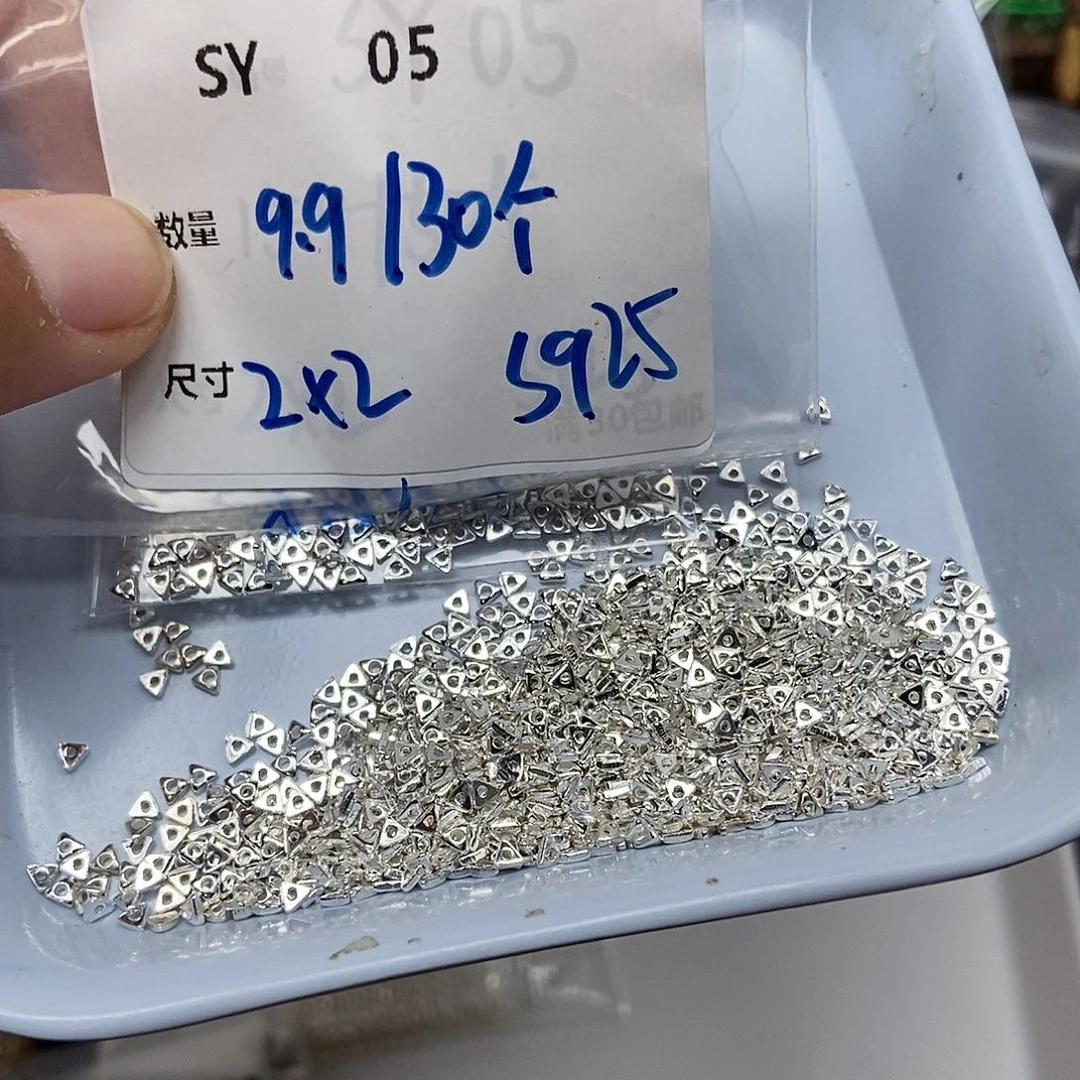 银S925镶嵌水晶颈饰SY05