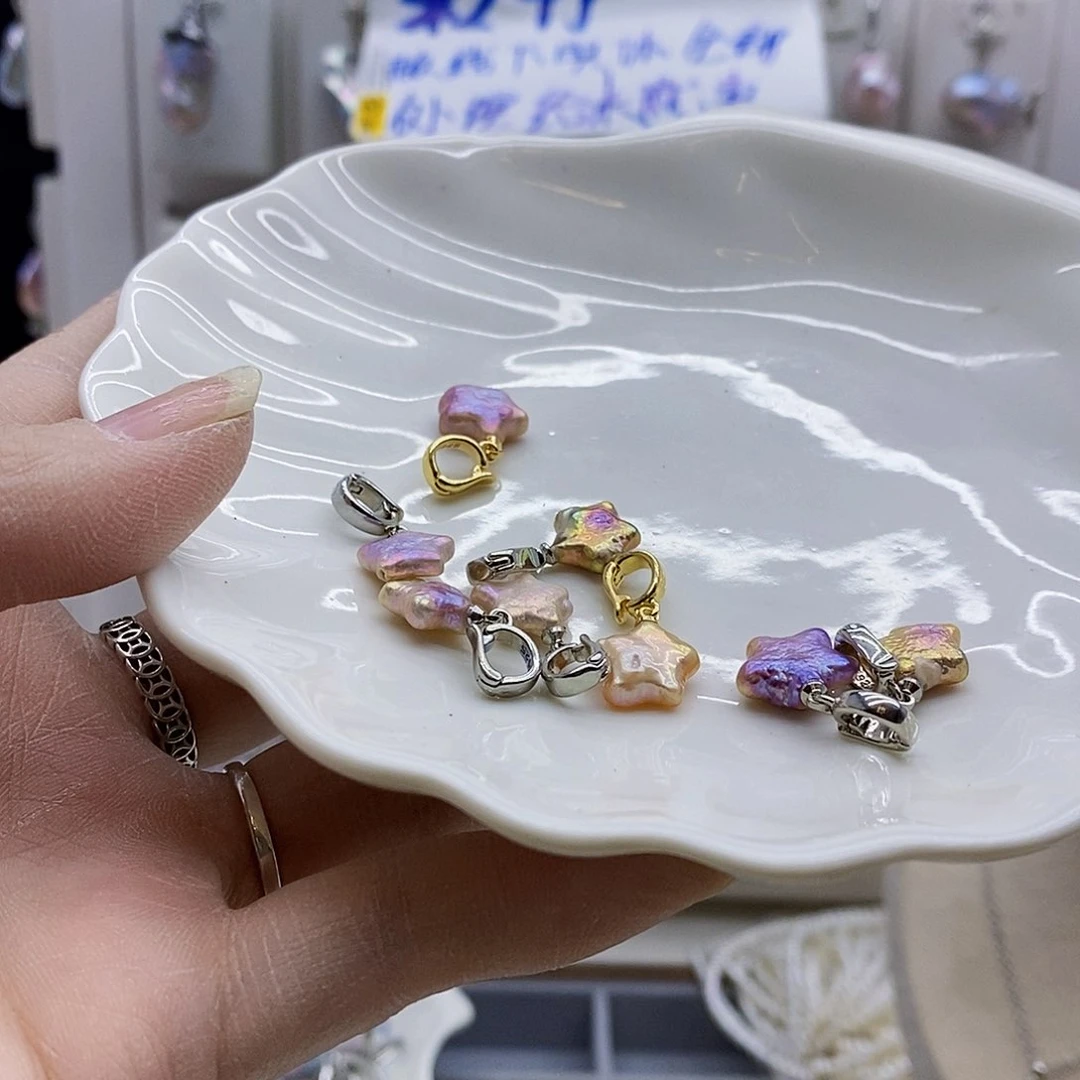 颈饰合金淡水珍珠