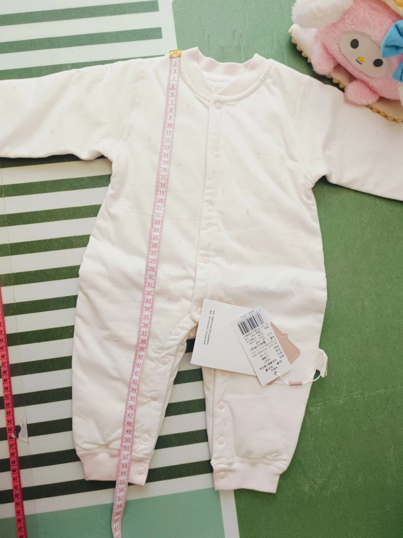 H亦墨2025年40g薄棉连体春秋冬男女宝A类婴幼童连体
