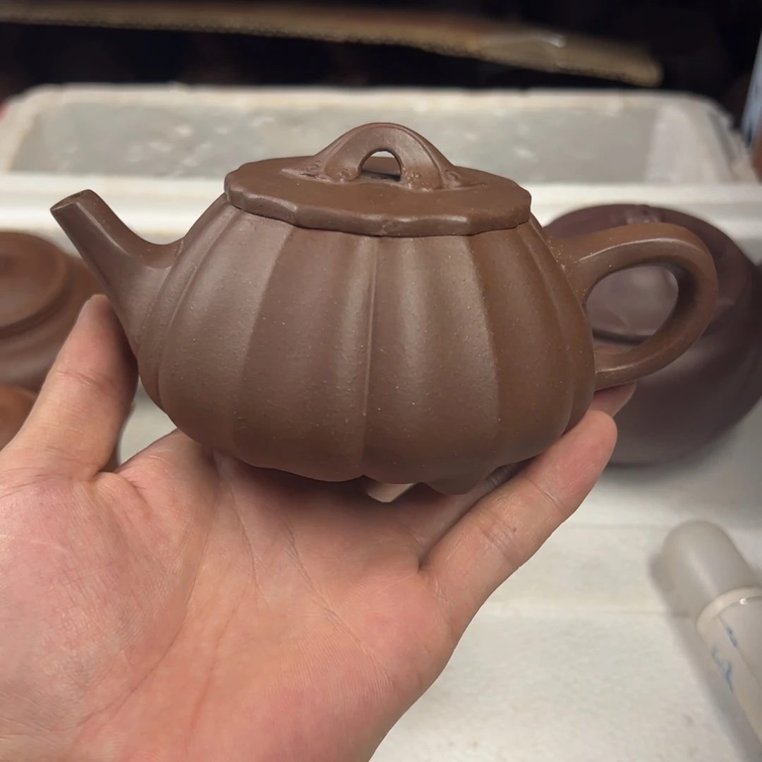 茶壶紫砂宜兴原矿紫砂壶260毫升容量