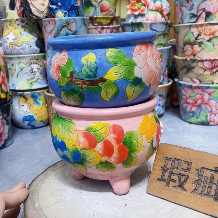 景德镇艺术手绘作品