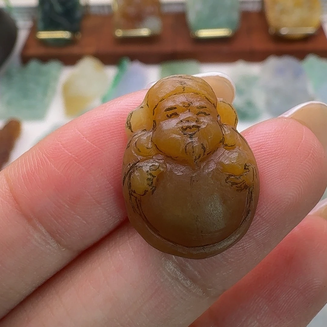 定制翡翠未镶嵌毛货