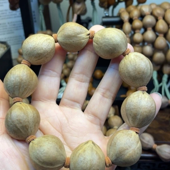 橄榄核手串/手链014。  23*27油核