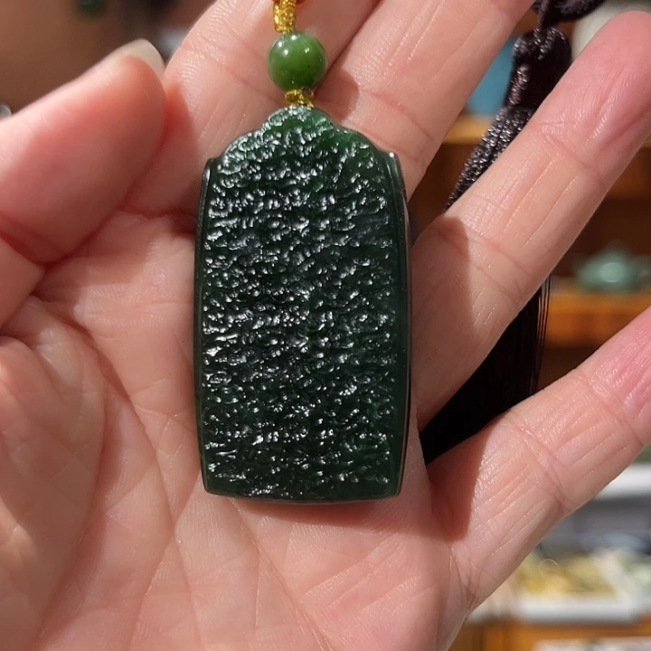 未镶嵌岫玉毛衣链