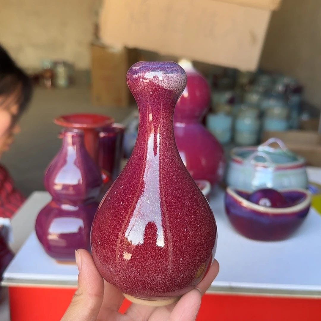 摆件陶郑家钧瓷摆件微瑕