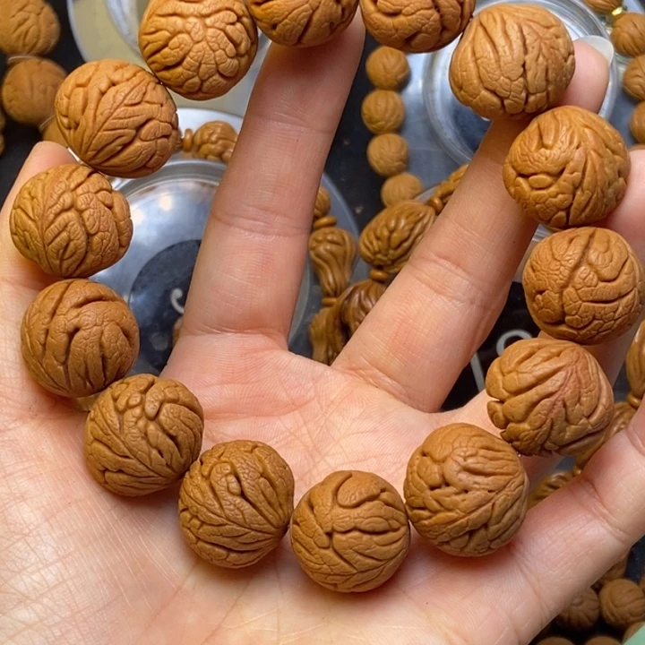 手串文玩核桃秦嶺龍紋桃核20尺寸