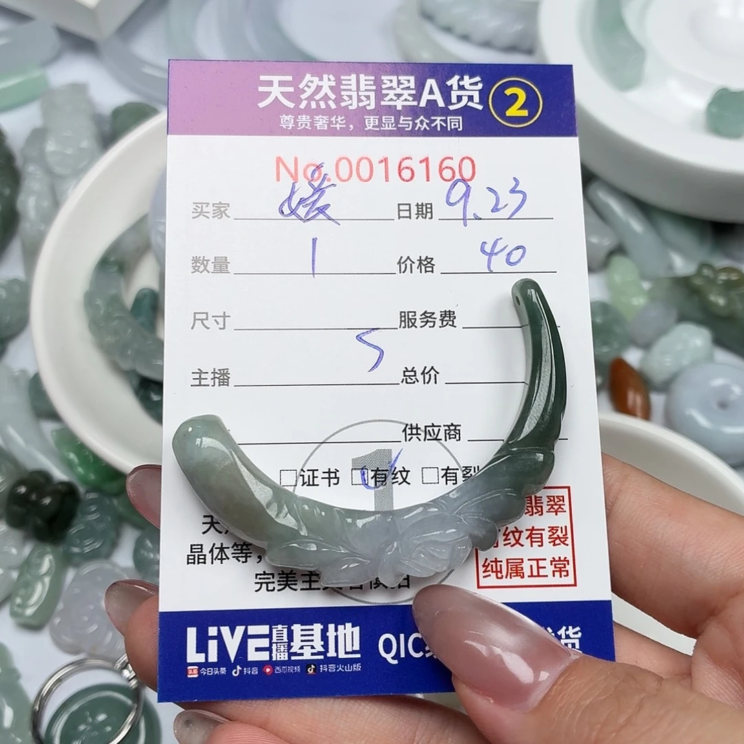*****颈饰未镶嵌翡翠24