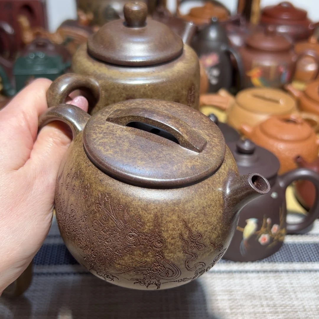 自***人茶壶紫砂宜兴紫砂