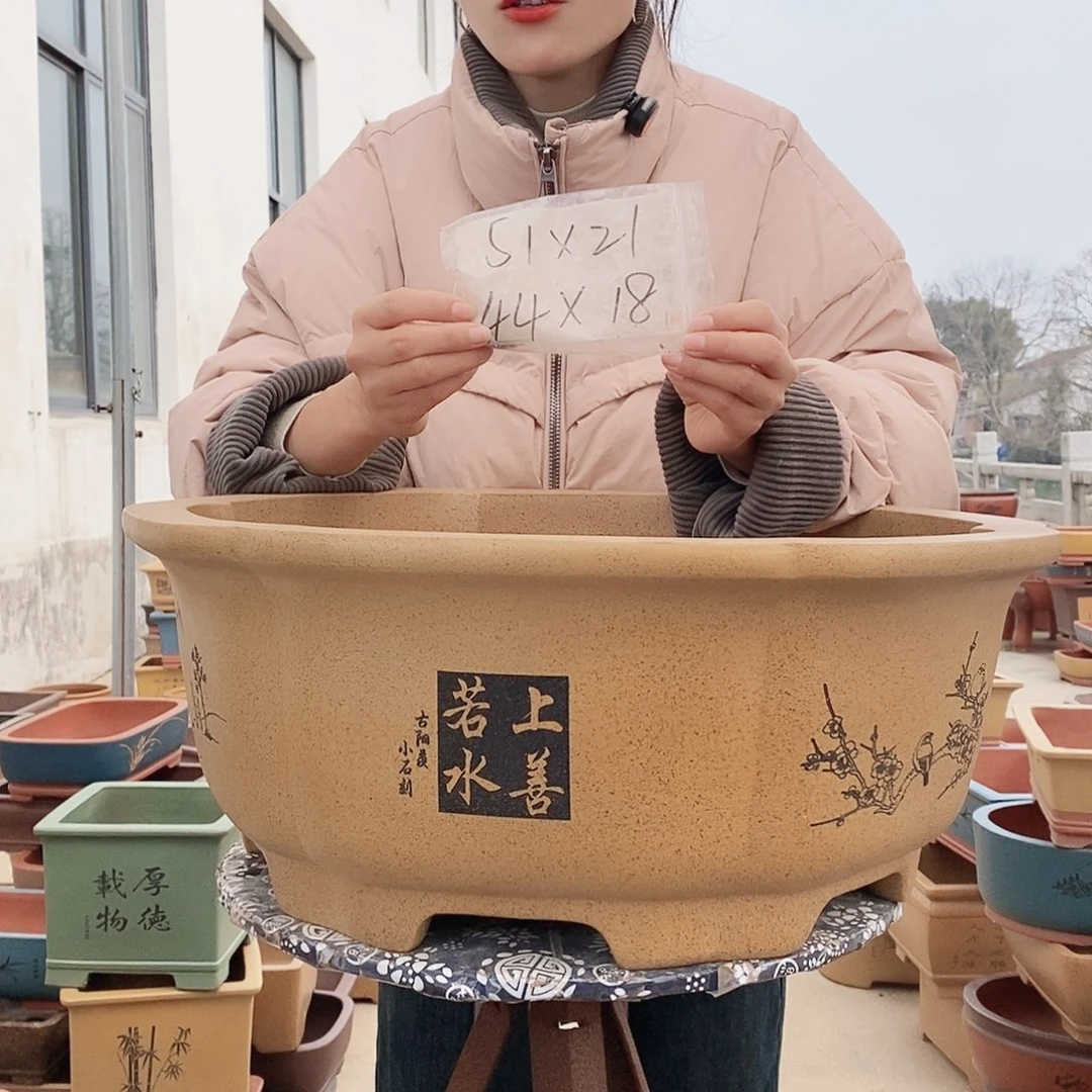 紫砂花盆紫砂花盆