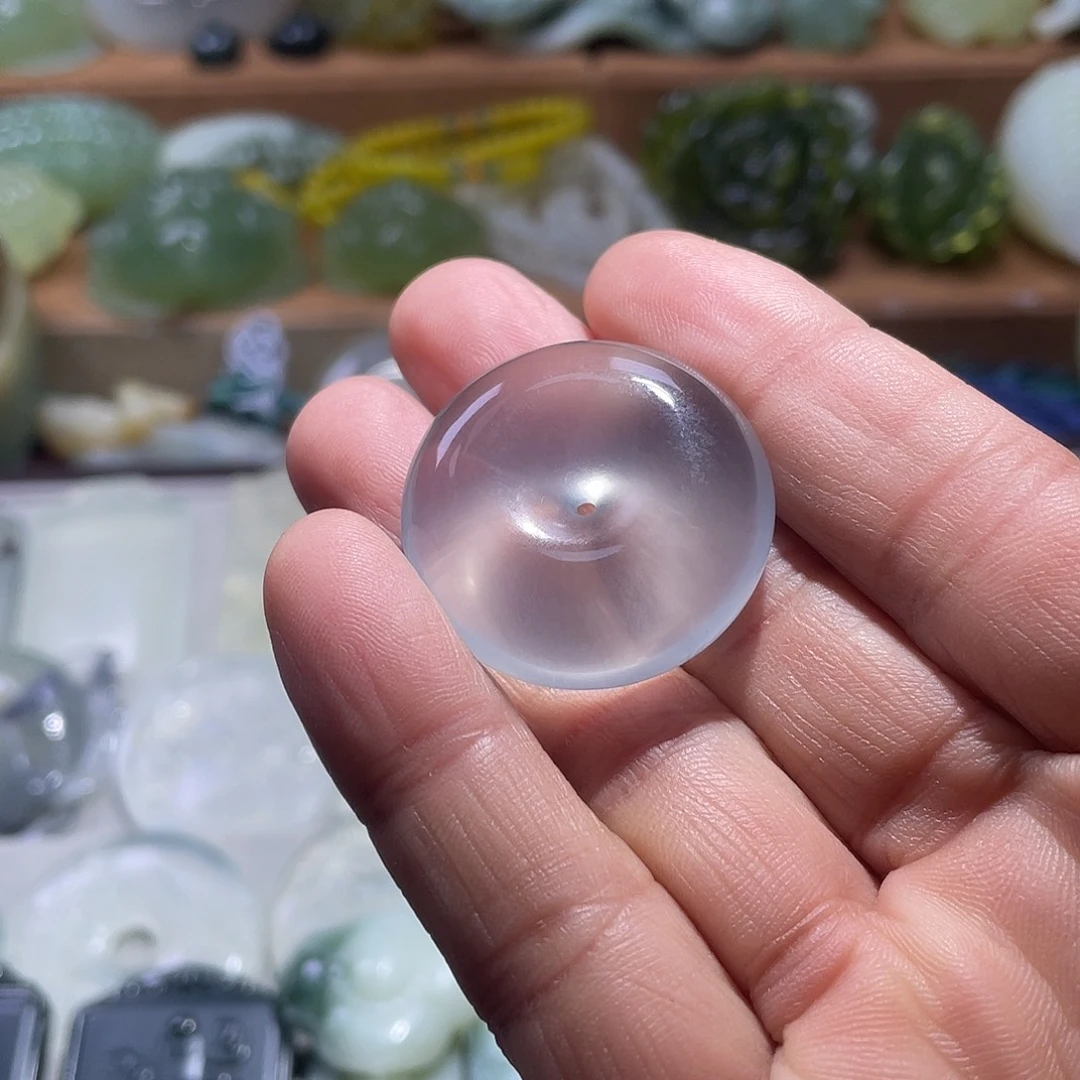 蛇纹石玉未镶嵌珠宝奇石