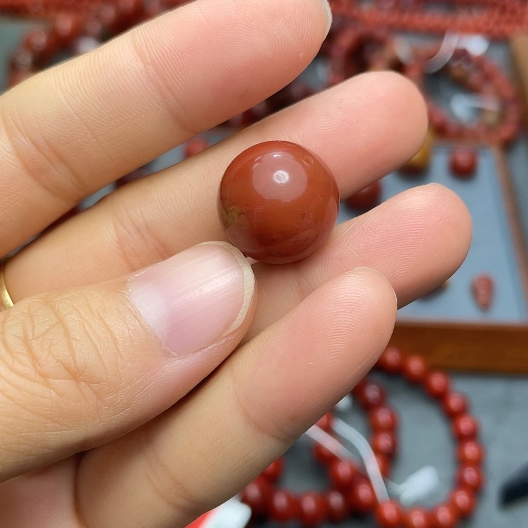 未镶嵌单珠南红玛瑙16