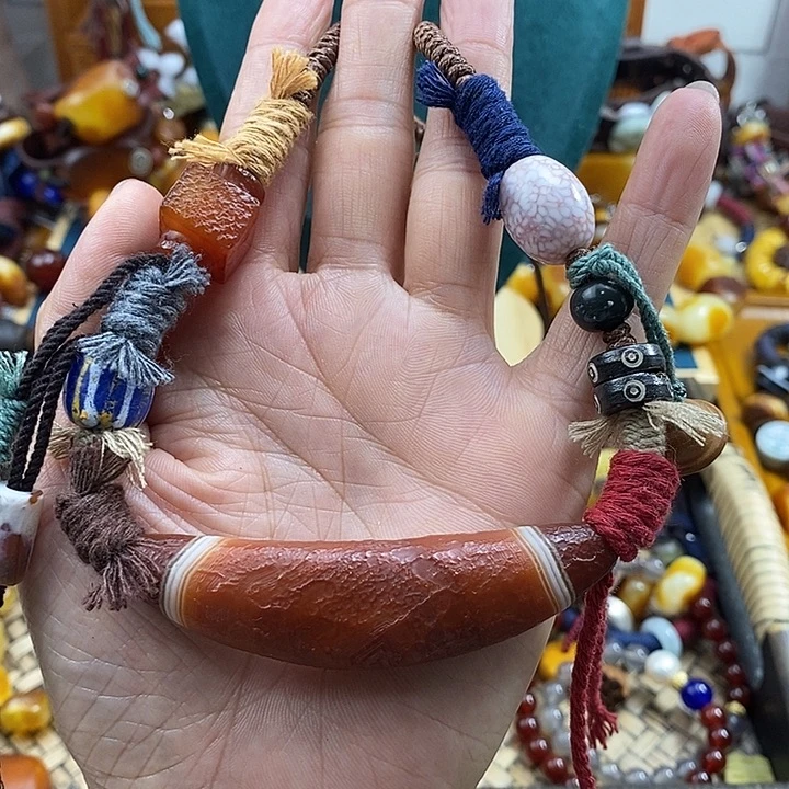 玛瑙/玉髓项链未镶嵌项链