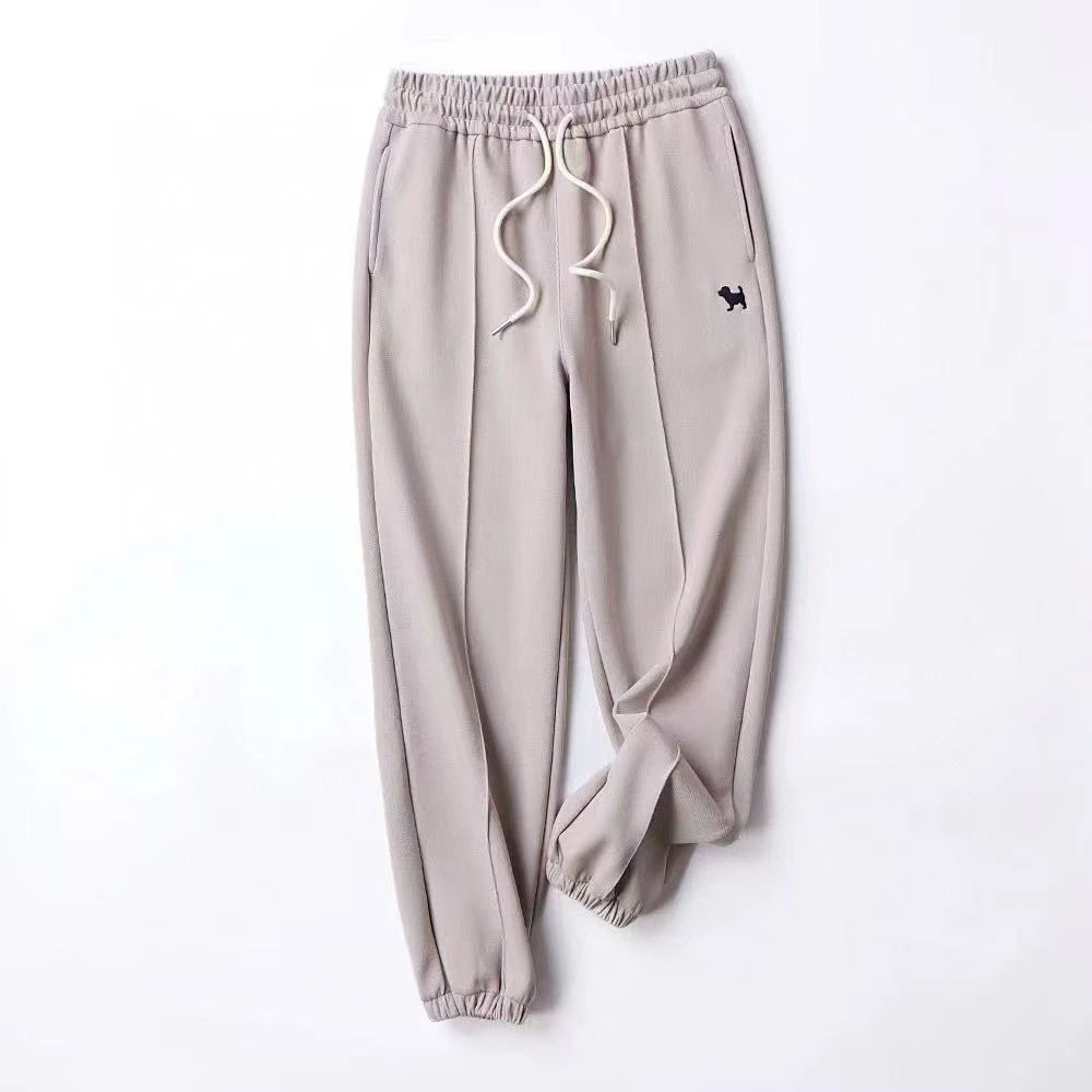 帽之都刺绣小狗休闲裤420139