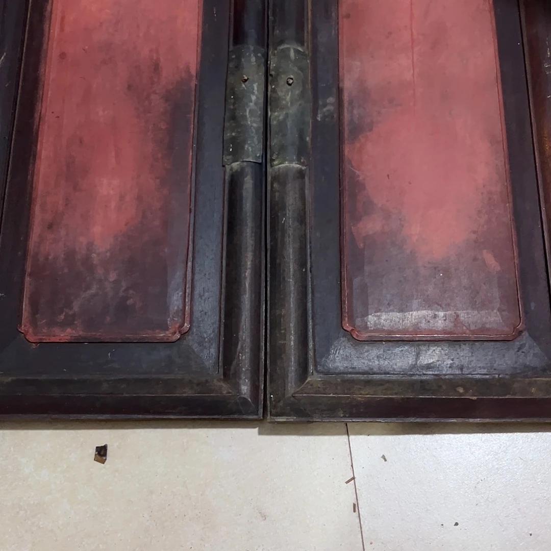 自***M香榧木木雕.花板.家具.古建构件.卡子花.结子