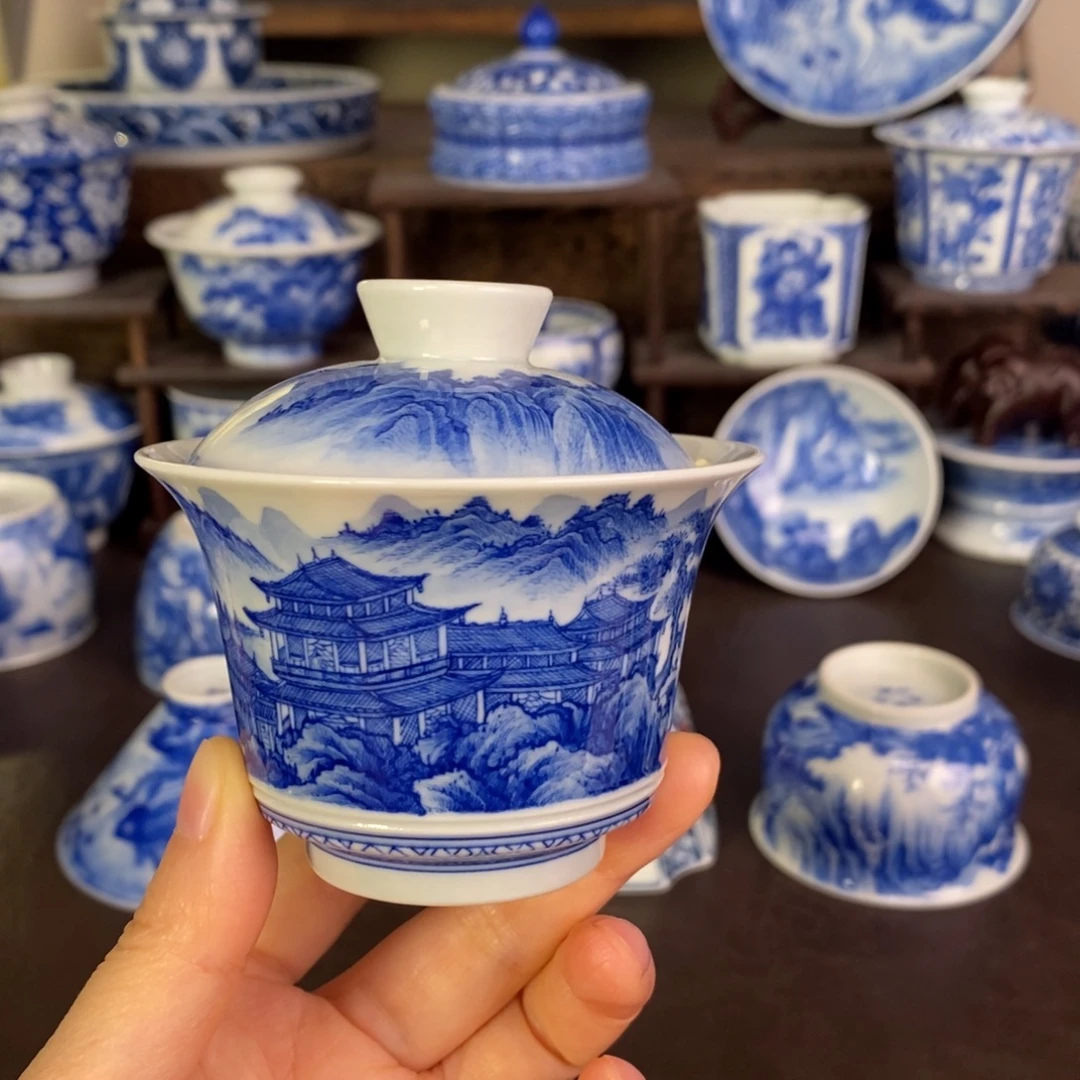 景德镇陶瓷手工手绘