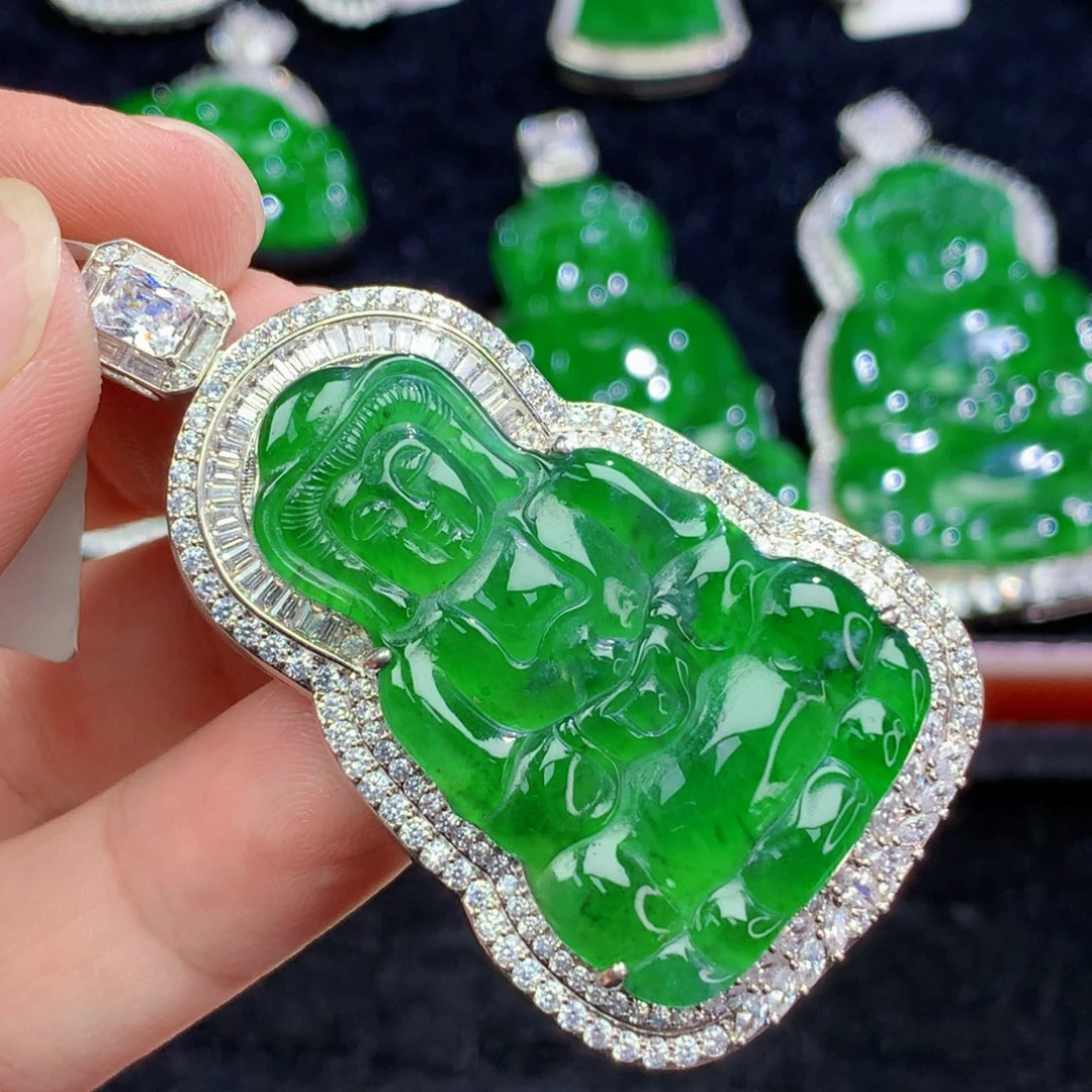 颈饰未镶嵌翡翠翡翠