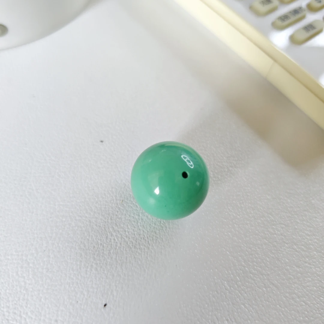 高瓷精工绿色圆珠