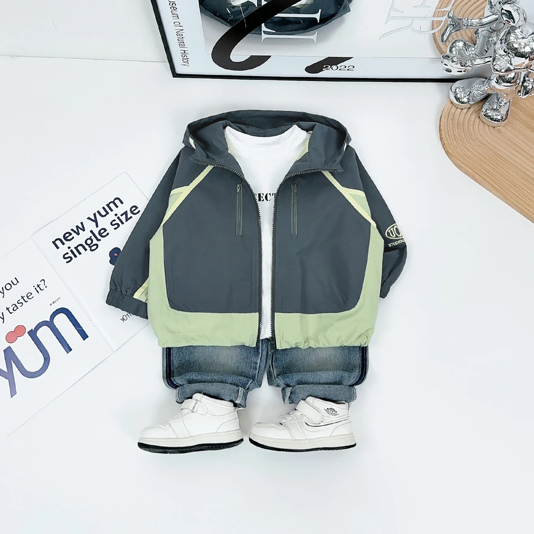 男童休闲外套春秋款儿童2025新款春装洋气 ZM25002 悠悠童话童装