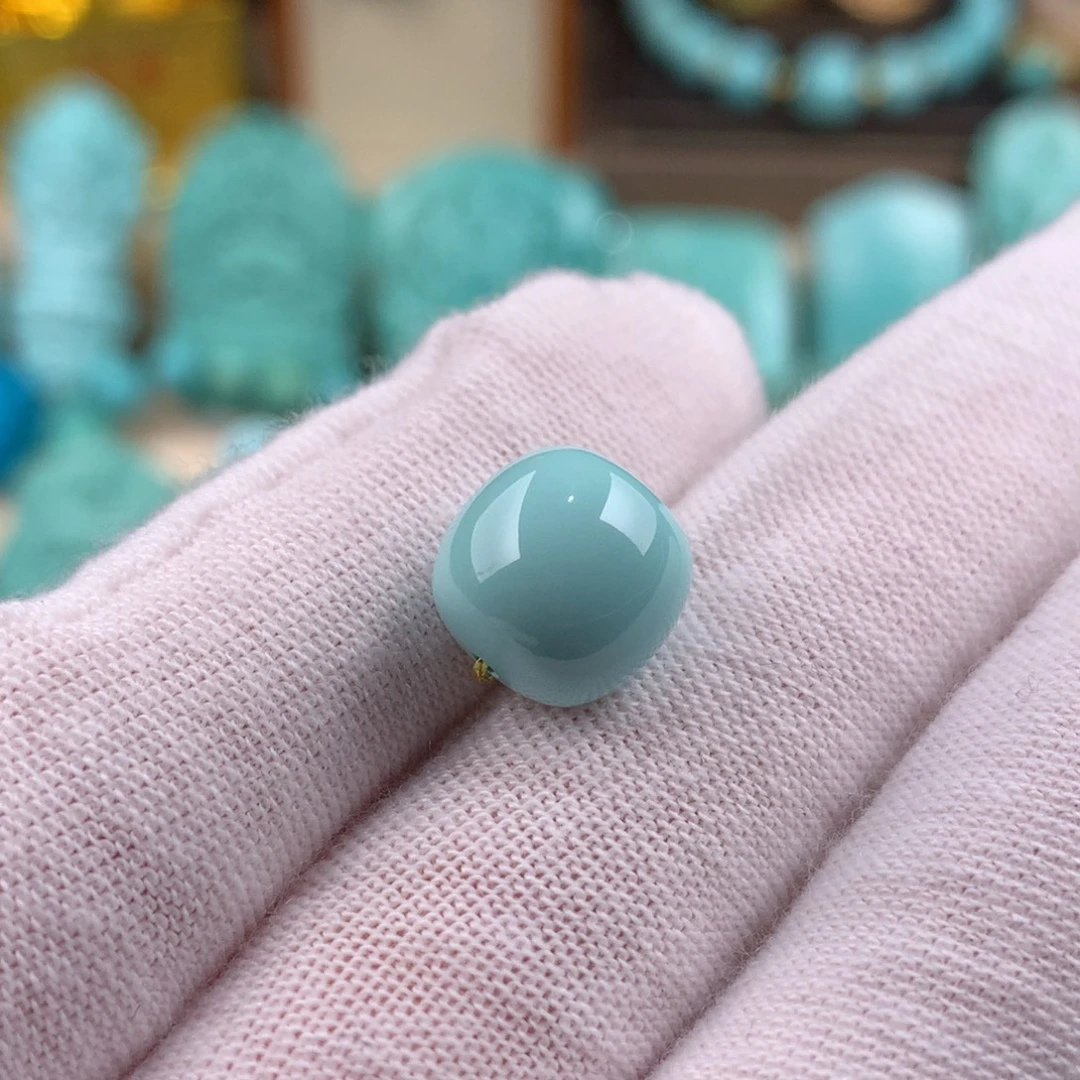 绿松石未镶嵌老型卡10.5