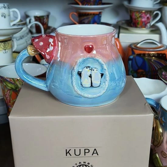 316不锈钢双饮款现货精美陶瓷工艺