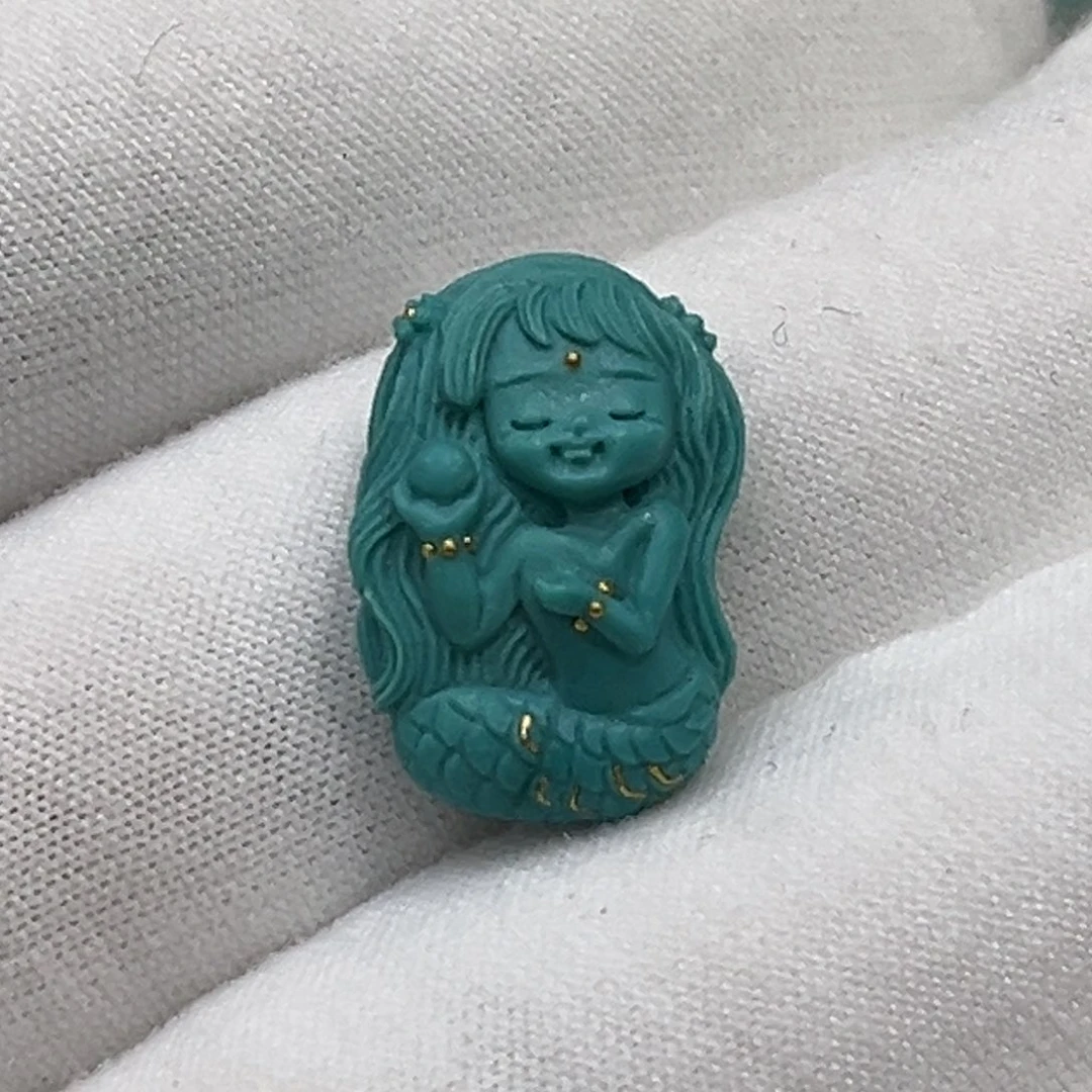 绿松石未镶嵌珠宝奇石